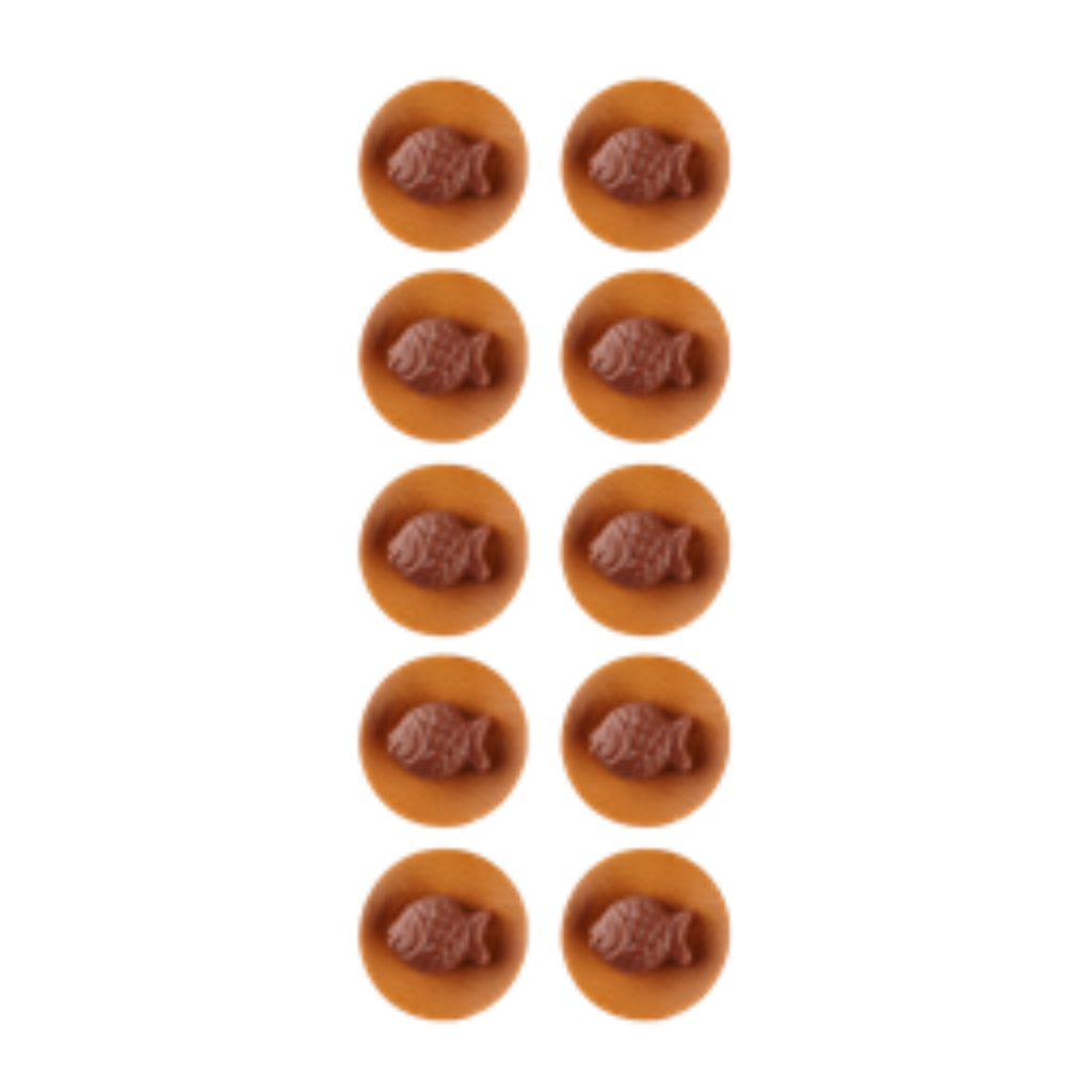 10 x Chocolate Fish resmi
